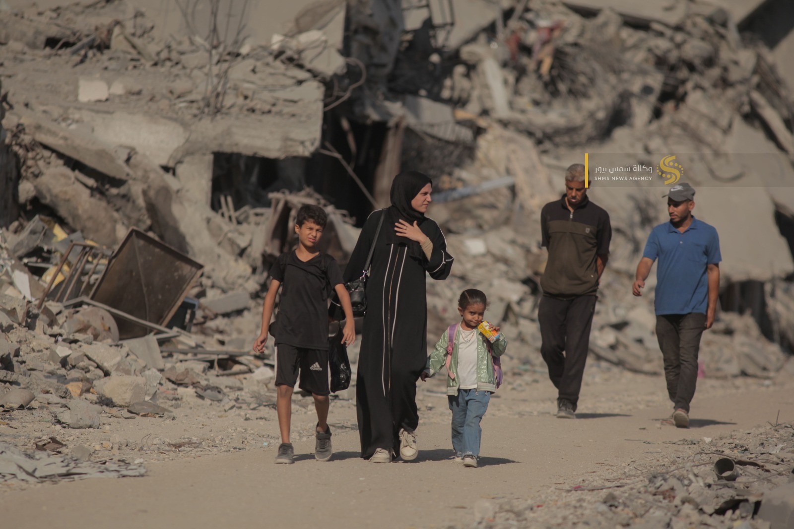 دمار هائل في غزة - عودة النازحين لمنازلهم شمال غزة