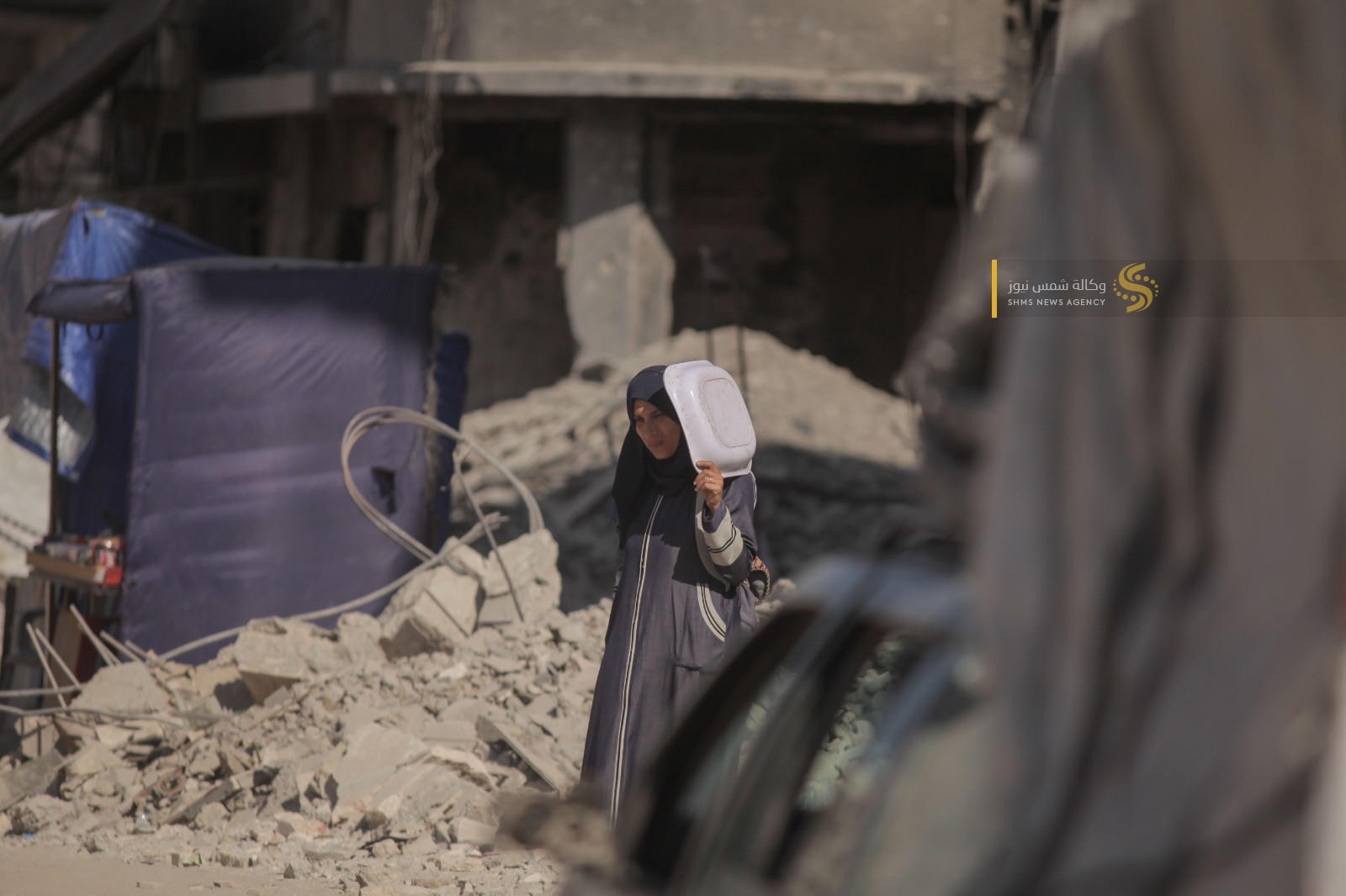 دمار هائل في غزة - عودة النازحين لمنازلهم شمال غزة