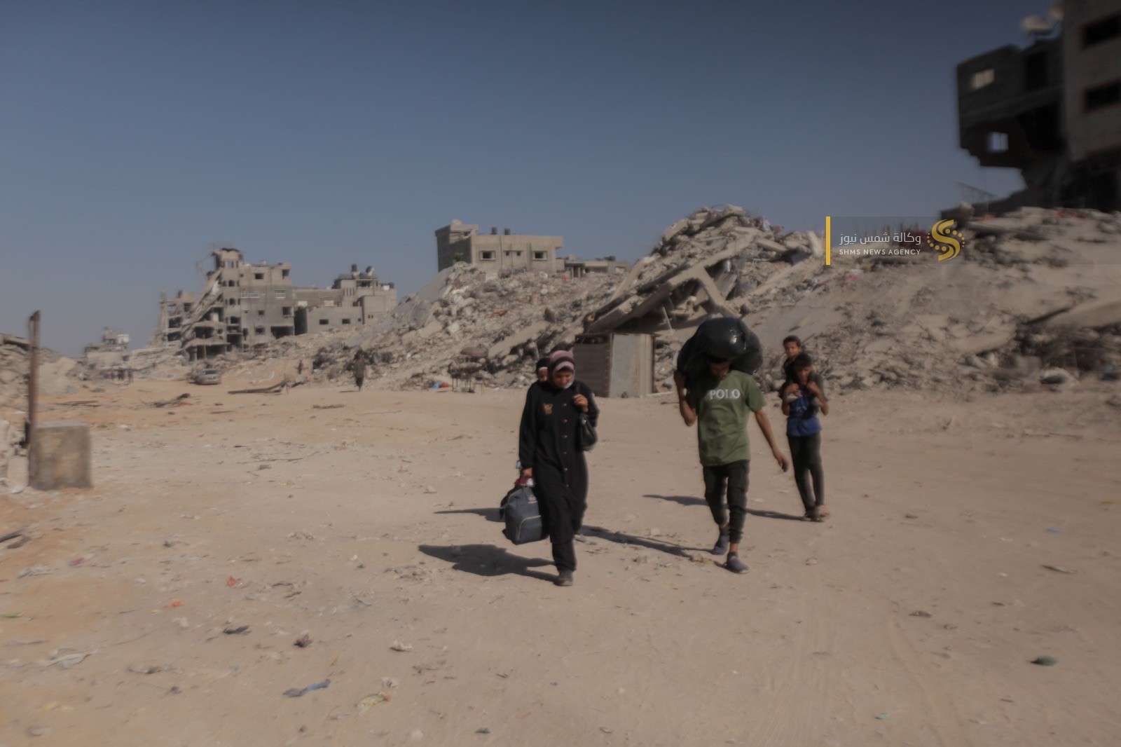 دمار هائل في غزة - عودة النازحين لمنازلهم شمال غزة