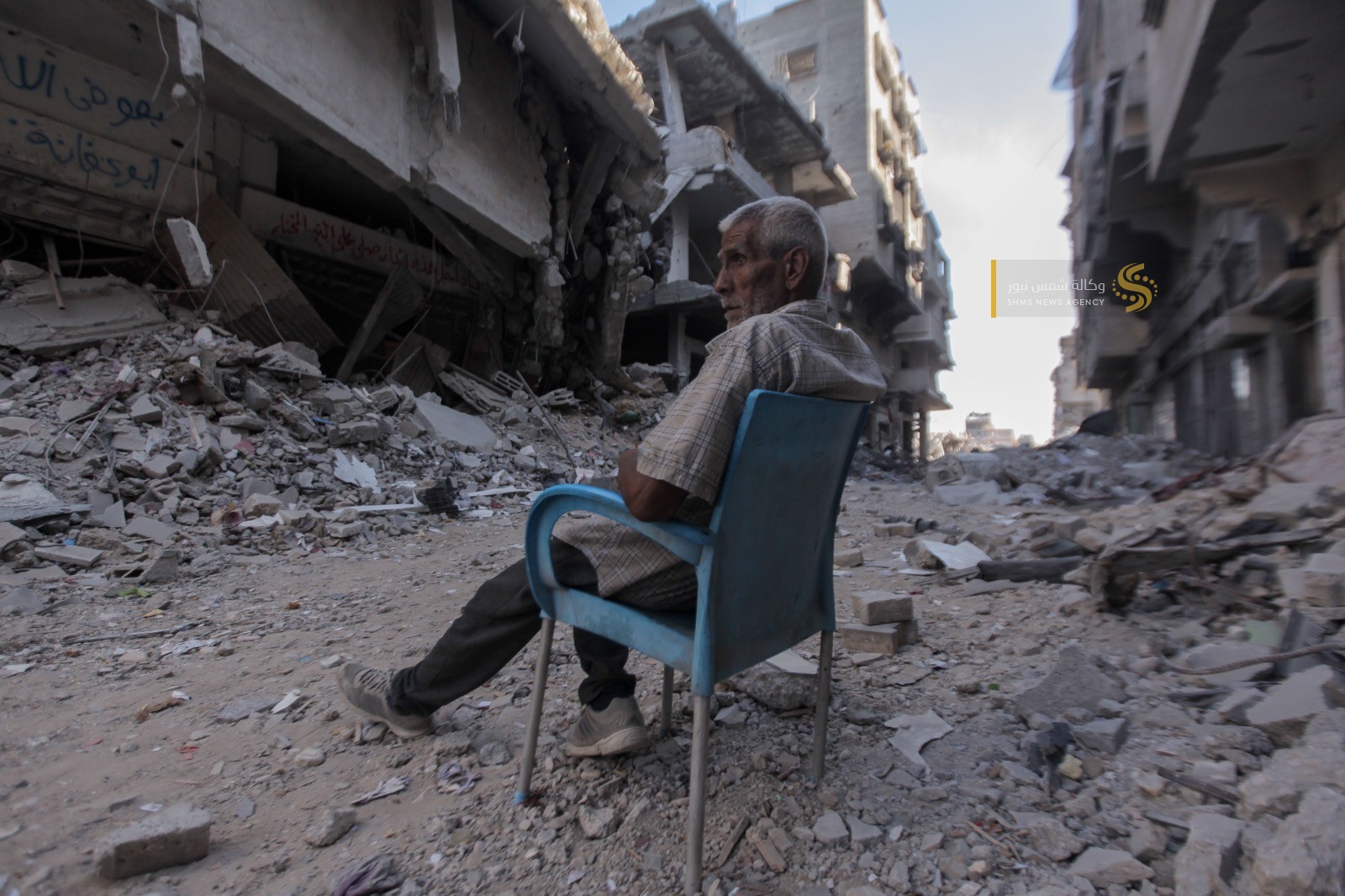 دمار هائل في غزة - عودة النازحين لمنازلهم شمال غزة