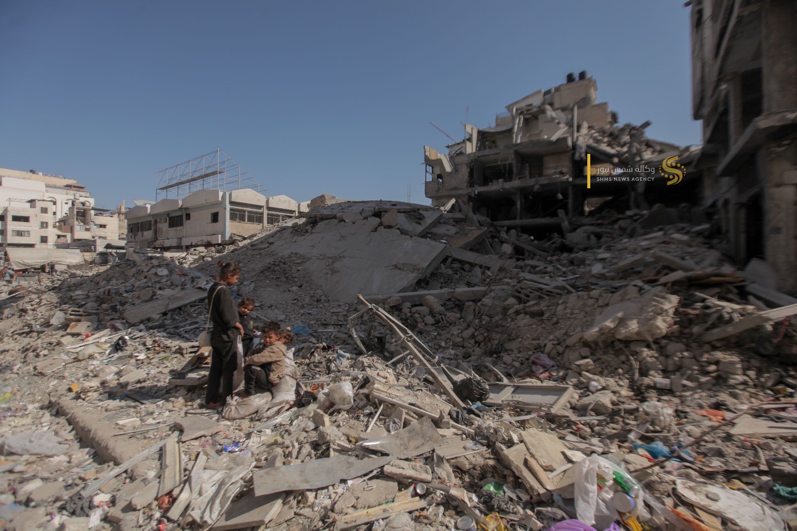 دمار هائل في غزة - عودة النازحين لمنازلهم شمال غزة