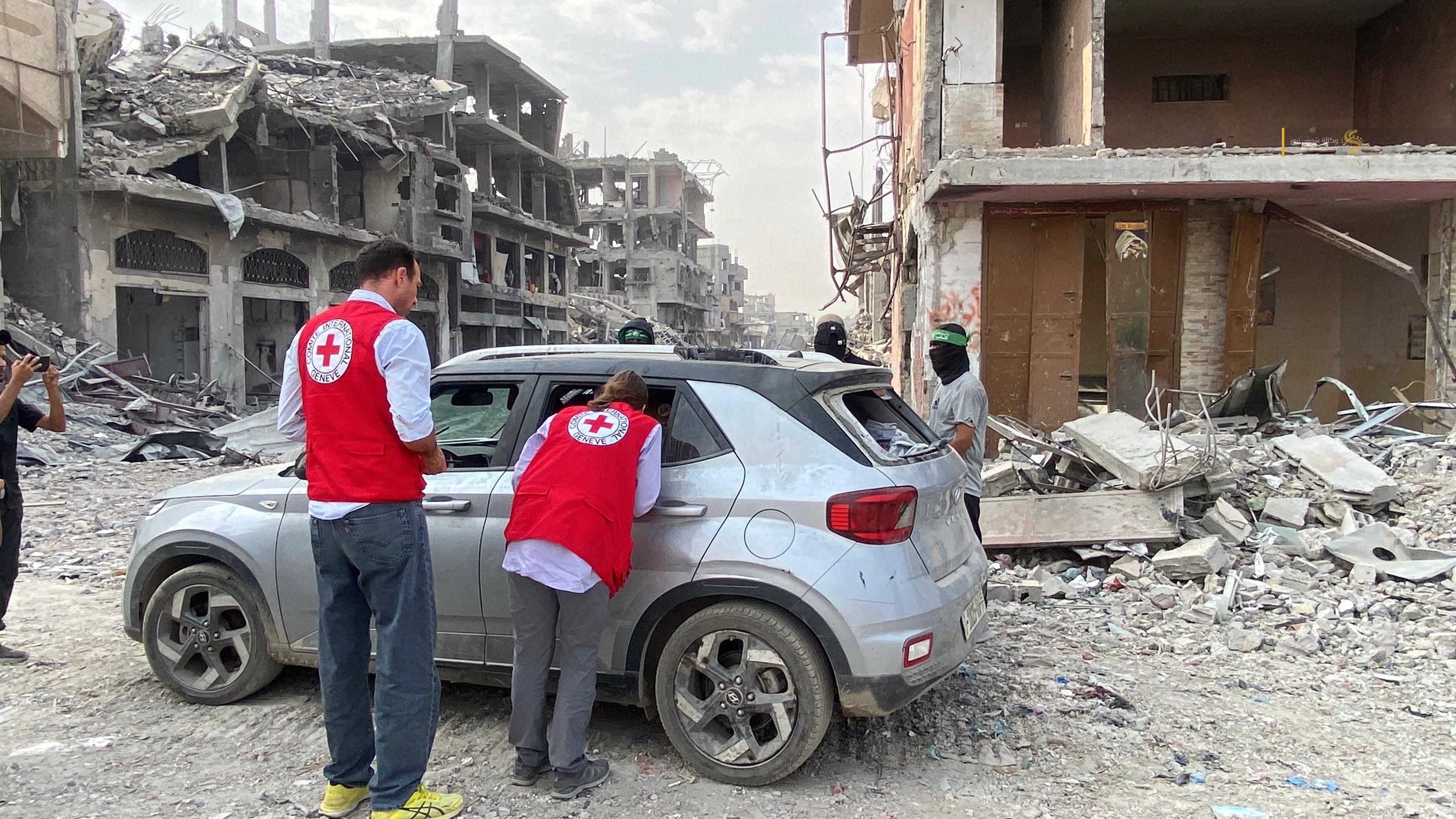 البحث عن جثامين اسرى الاحتلال في غزة