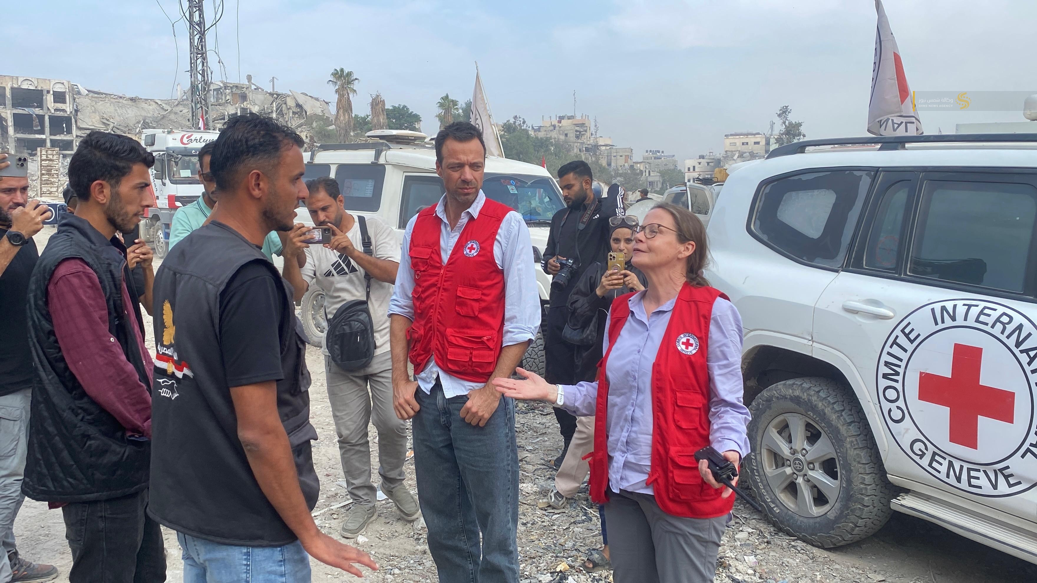 البحث عن جثامين اسرى الاحتلال في غزة