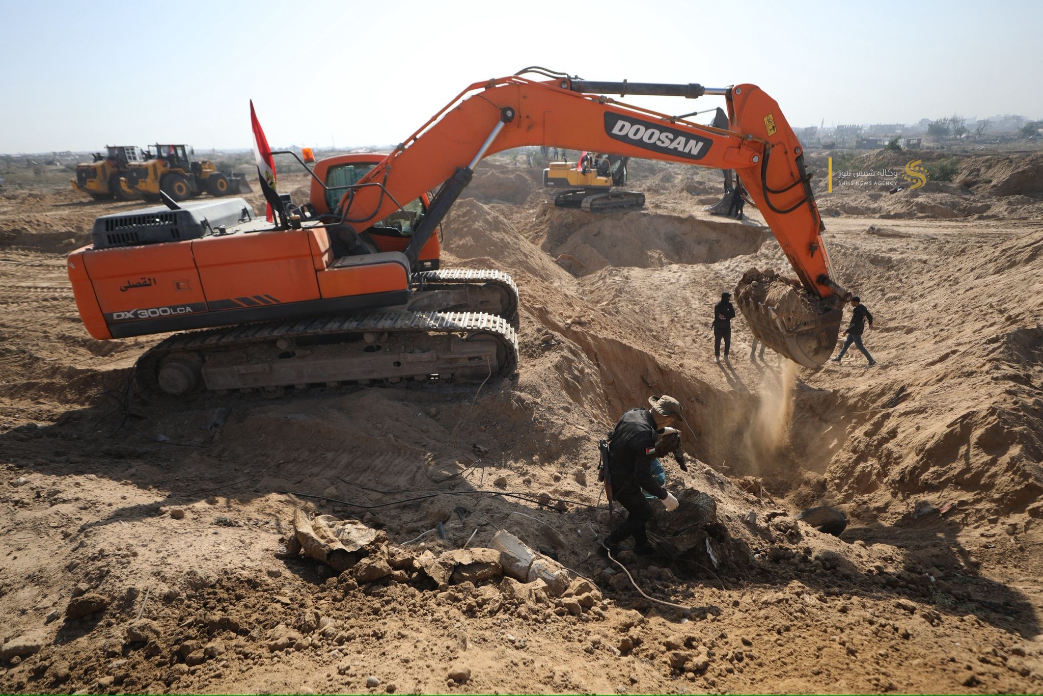 بالصور تواصل عمليات البحث عن جثة إسرائيلية محتجزة لدى المقاومة شمال النصيرات