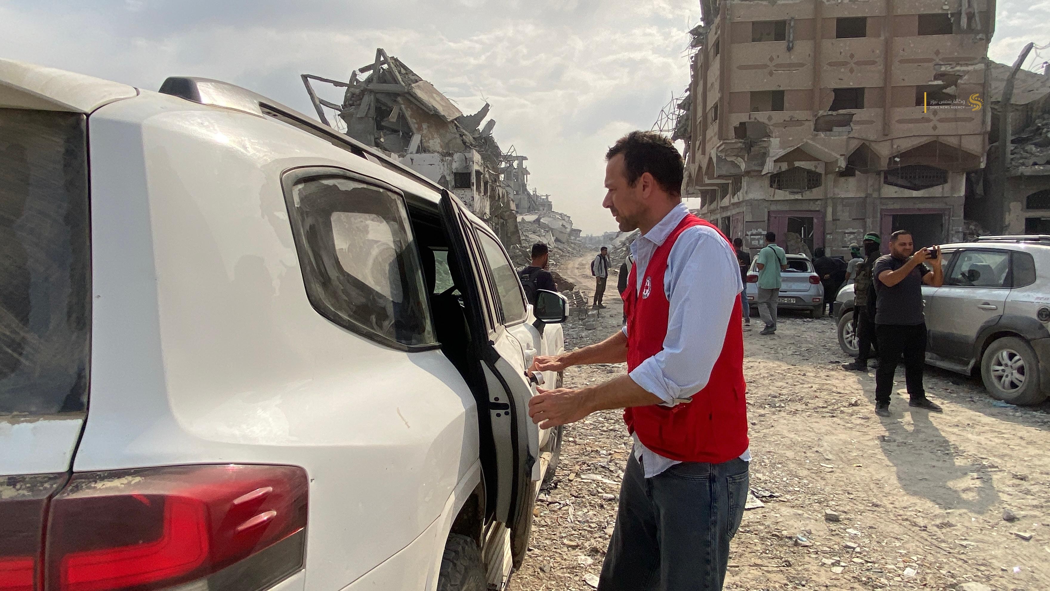 البحث عن جثامين اسرى الاحتلال في غزة