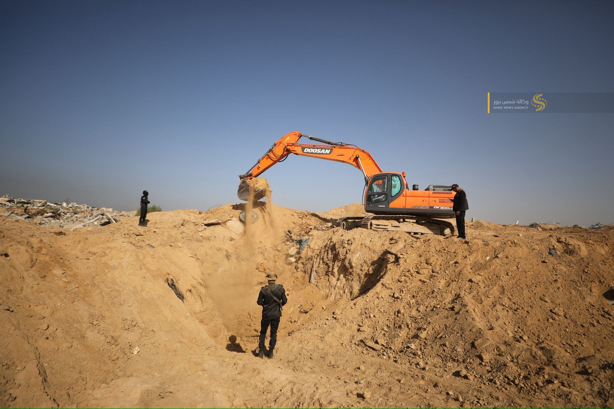 بالصور تواصل عمليات البحث عن جثة إسرائيلية محتجزة لدى المقاومة شمال النصيرات