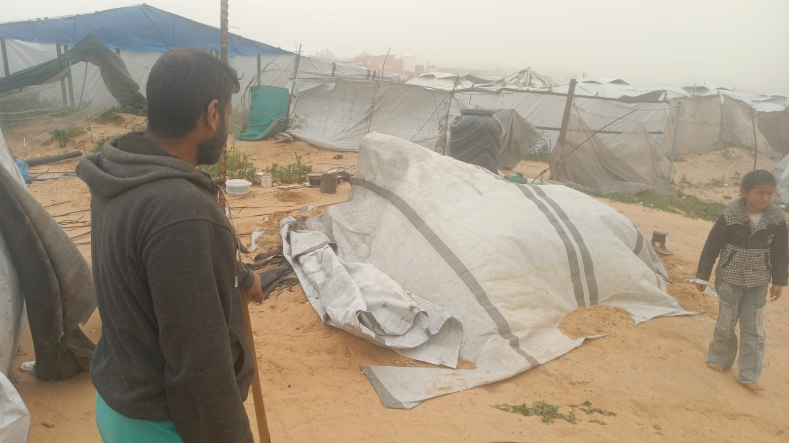 عاصفة رملية تضرب فلسطين المحتلة 3.jpg